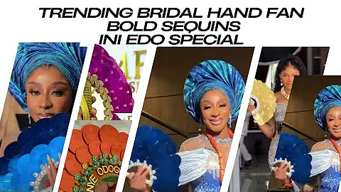 HOW TO MAKE BRIDAL HAND FAN WITH BOLD SEQUINS #new #fashion #tutorial #bridal #weddings #shorts#diy