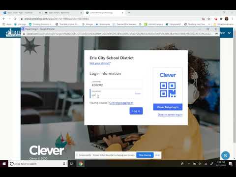 How to Login to the Clever Portal from Schoology