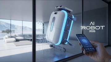 Window Cleaning Robot  | Next-Gen AI Robots for Walls, Windows & Smart Homes | 2026