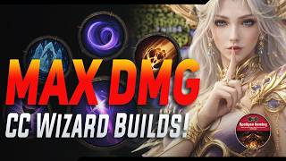 MAX DAMAGE META CC Wizard Builds - TWO Setup - Diablo Immortal
