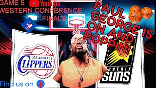 LA Clippers vs Phoenix Suns Full GAME 5 Highlights NBA Playoffs REACTION