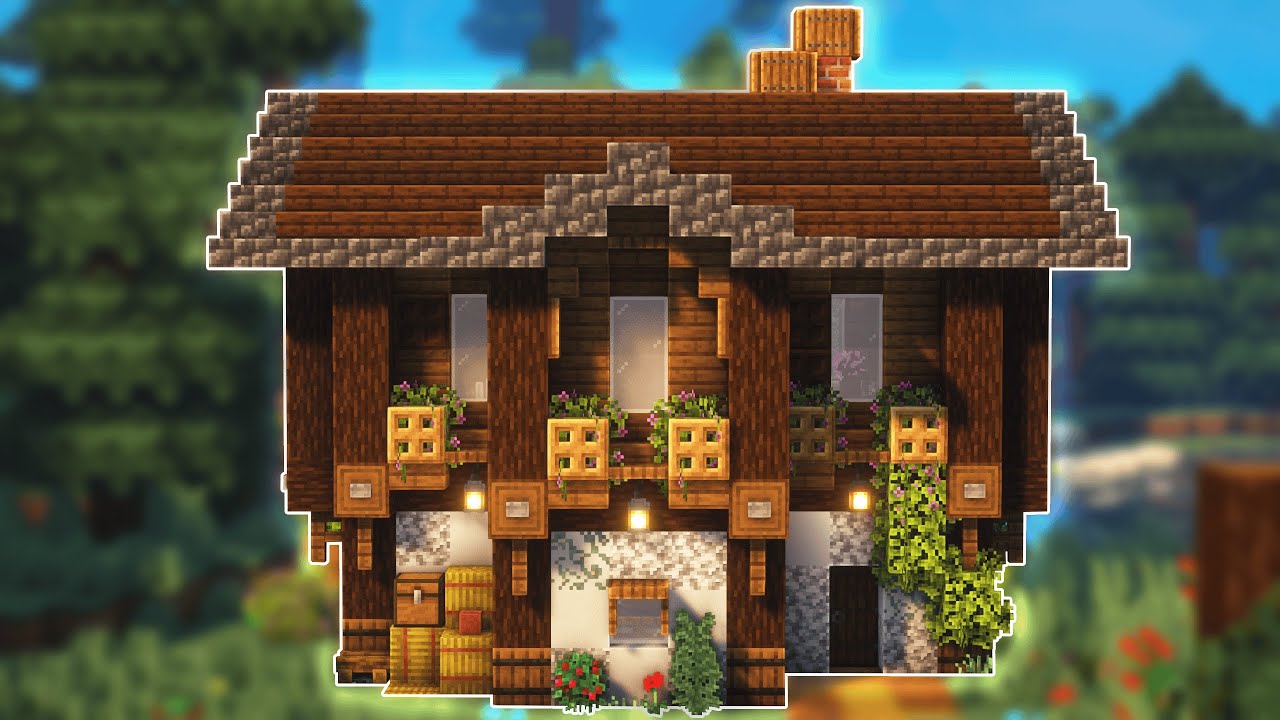 Minecraft : Medieval Survival Base | Tutorial - YouTube