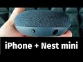 Google Nest Mini (2nd Gen) - Set Up Guide using iPhone | iPhone 11, iPhone XR, iPhone 8, iPhone 7