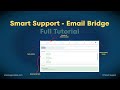 Email Bridge (Email Piping) add-on Setup in Smart Support | WordPress Helpdesk Plugin Tutorial