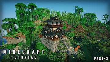 Small Japanese Castle (exterior) Tutorial - Minecraft Redclef