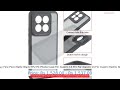 Buy Fine Pore Matte Black TPU PC Phone Case For Xiaomi 14 Pro For Xiaomi 14 For Xiaomi Redmi Not