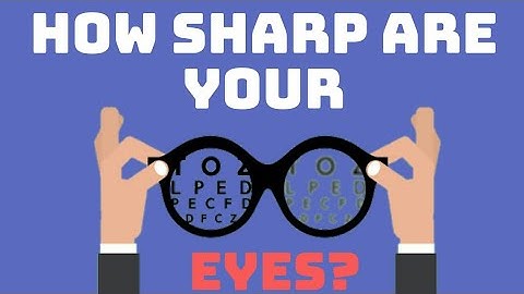 How Sharp Are Your Eyes? | Fun Eye-Test || The Experimental Tests