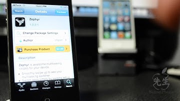 Zephyr | Cydia Tweak: switch from app to app with a swipe of a finger [*MUST HAVE*]