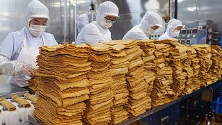 40 tons per day! Korea Fish Cake Mass Production Factory