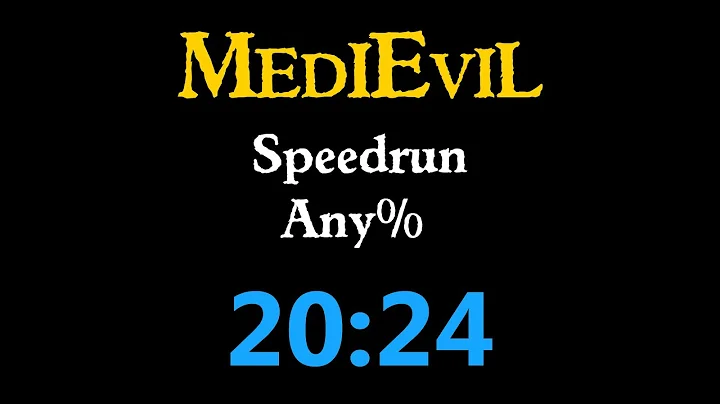 MediEvil - Speedrun | Any% in 20:24 (Former World Record)