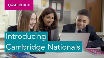 Introducing Cambridge Nationals resources | Cambridge University Press Education