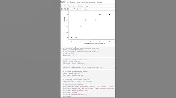 Машинное обучение: линейная регрессия.