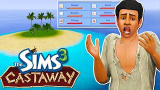 Can I Survive The Sims 3 ALONE on a DESERTED ISLAND?