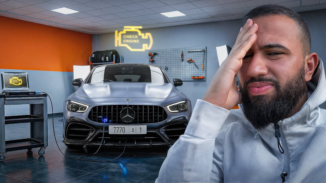GT63S : DÉFAUT MOTEUR… ET REPROGRAMMATION POPS & BANGS EXTRÊME 🔥 #amg