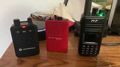 Motorola Minitor 2 Weekly pager test