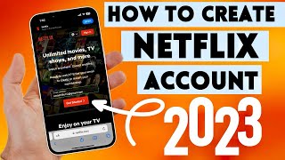 How to create netflix account in iPhone (2023) | Netflix Sign up in iPhone | Netflix Account Create