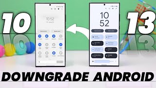 How To Downgrade Android 13 To Android 12 | How to Downgrade Android Version Without PC