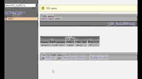 phpmyadmin Using Table Maintenance Option  12  phpmyadmin