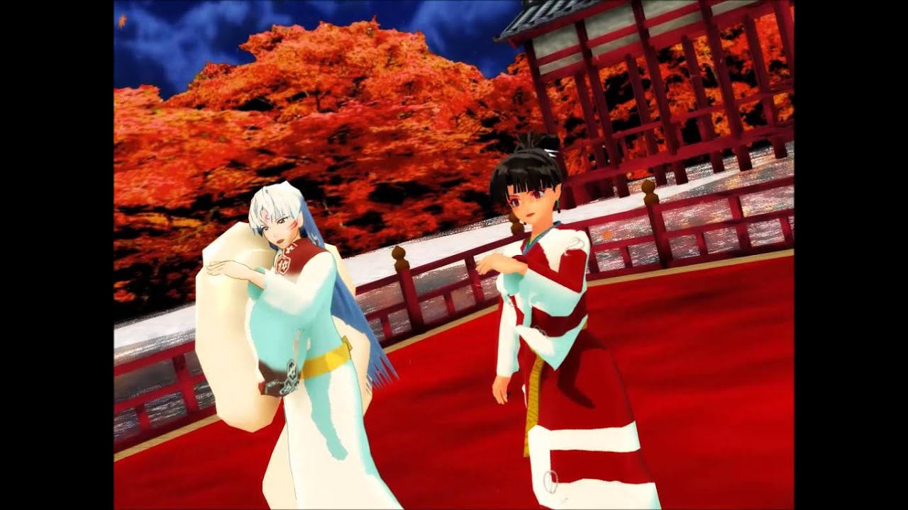【Inuyasha MMD】Sesshoumaru and Kagura Tsugaikogarashi