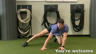 How to Stretch the Adductors and Hamstrings with The Spider Man Rock
