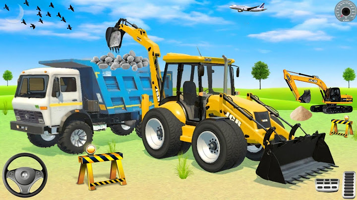 2 JCB 3dx Backhoe Loading Mud in Tata 2518 Ex Truck and Tata Tipper Truck