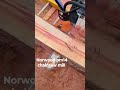 Chainsaw milling that is easy on the back