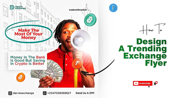 How To Design a Cryptocurrency Flyer Using Your Smartphone