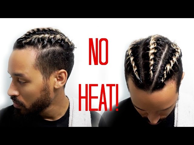 Different ways to rock 2 strand twist styles as a male