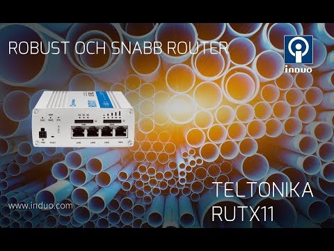 Teltonika RUTX11 -4G router. Unboxing, tekniköversikt, konfiguration av router som har nästan allt?