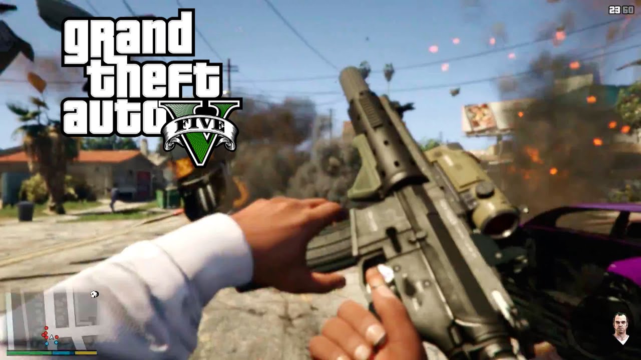 First person camera in gta 5 фото 59