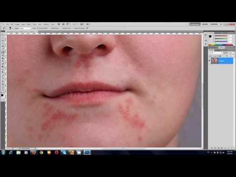 სახის გაწმენდა PhotoShop SourceCode.ge