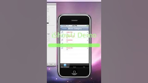iPhone Application Demo