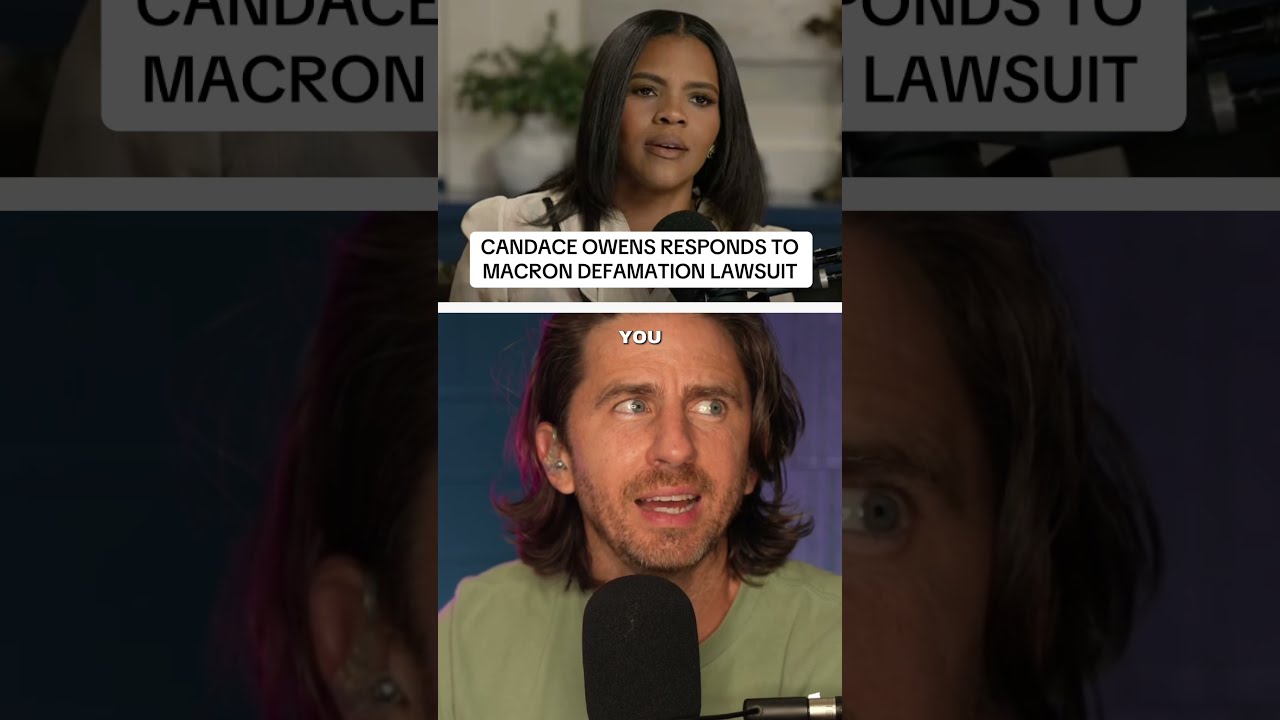 Candace Owens Responds To Defamation Lawsuit By Brigitte Macron Candaceowens Brigittemacron News
