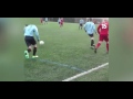 Комбинация и гол в любительском футболе