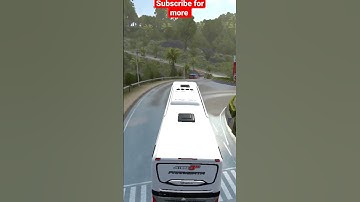 #shorts | JetBus 3 Single Glass Mod for Bussid | look these natural beauties| Android game | 3D game