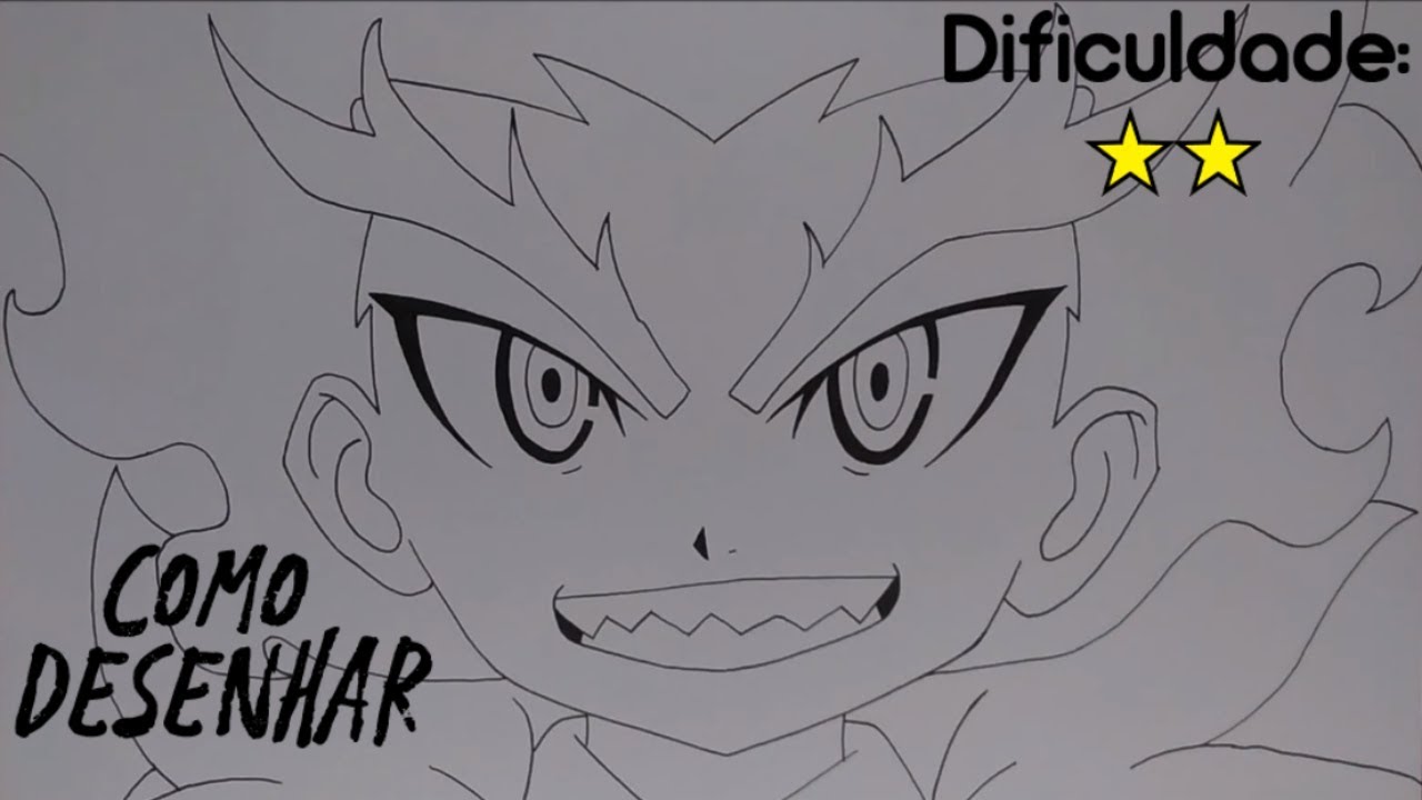 Como desenhar o shu de beyblade burst - Como desenhar