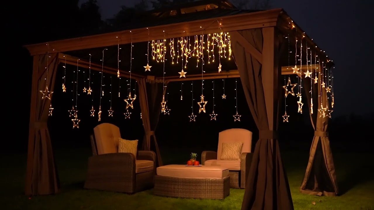 Gazebo decorating and furnishing ideas