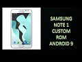How To Install Android Pie 9.0 | SAMSUNG Galaxy Note GT-N7000 |