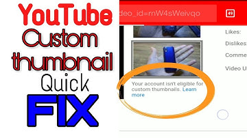 how to enable(FIX) YouTube custom thumbnail option by tech two do