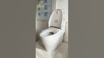 Nâng cấp phòng tắm chuẩn 5 SAO -- Bồn cầu thông minh Inax AC-989 + CW-H20VN