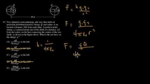 Problem 87, 2001 Physics GRE Practice Exam Solution