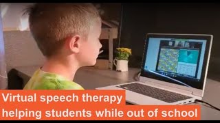 Virtual Speech Therapy Helping Students While Out Of School - Great Speech