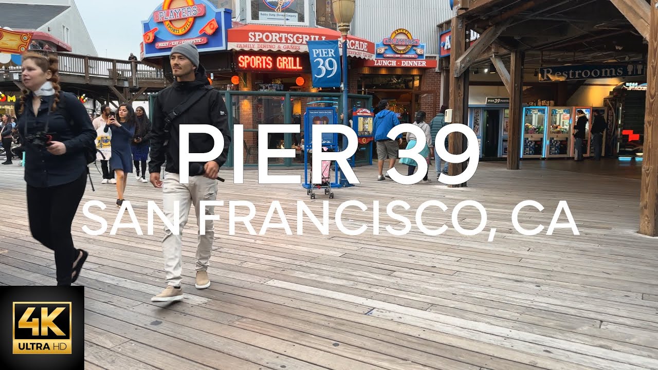 Walking Tour of Pier 39 in San Francisco, California #pier39 [4K] ���� 