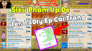 Ngọc Rồng Blue: Siêu Phẩm Namek Up Đệ Lên 180ty Cực Nhanh Ép Cải  Trang Lên 8Sao Cực Đỉnh..