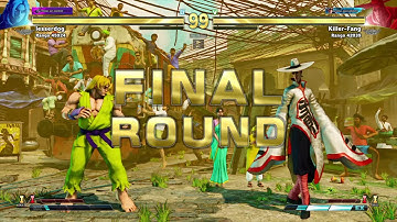 STREET FIGHTER V playing with v skill 1 and pressure corner season 5