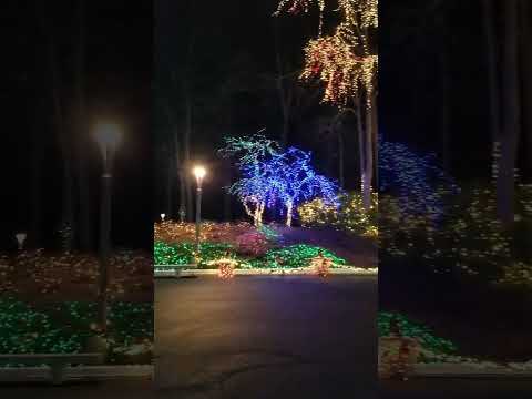 Video: De beste kerstverlichtingsshow in Maryland