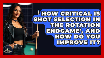 How Critical Is Shot Selection In The Rotation Endgame