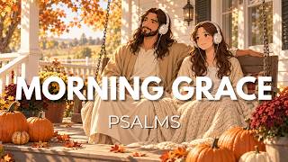 Christian Cafe Jazz & Soft Worship Songs | Peaceful Autumn Porch Morning with Jesus screenshot 5