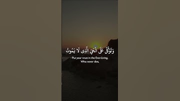 من سورة [الفرقان] القارئ[خالد الجليل] ..#قرآن #قرآن_كريم #القرآن_الكريم #راحة_للقلـب