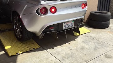 Metal Works Fabrication- GT Diffuser Lotus Elise Exige
